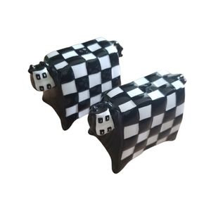 Vintage Cow Salt & Pepper Shakers